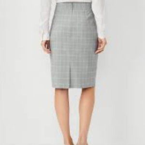 Express I Houndstooth Pattern Black/White Pencil Skirt slimming High Wai…